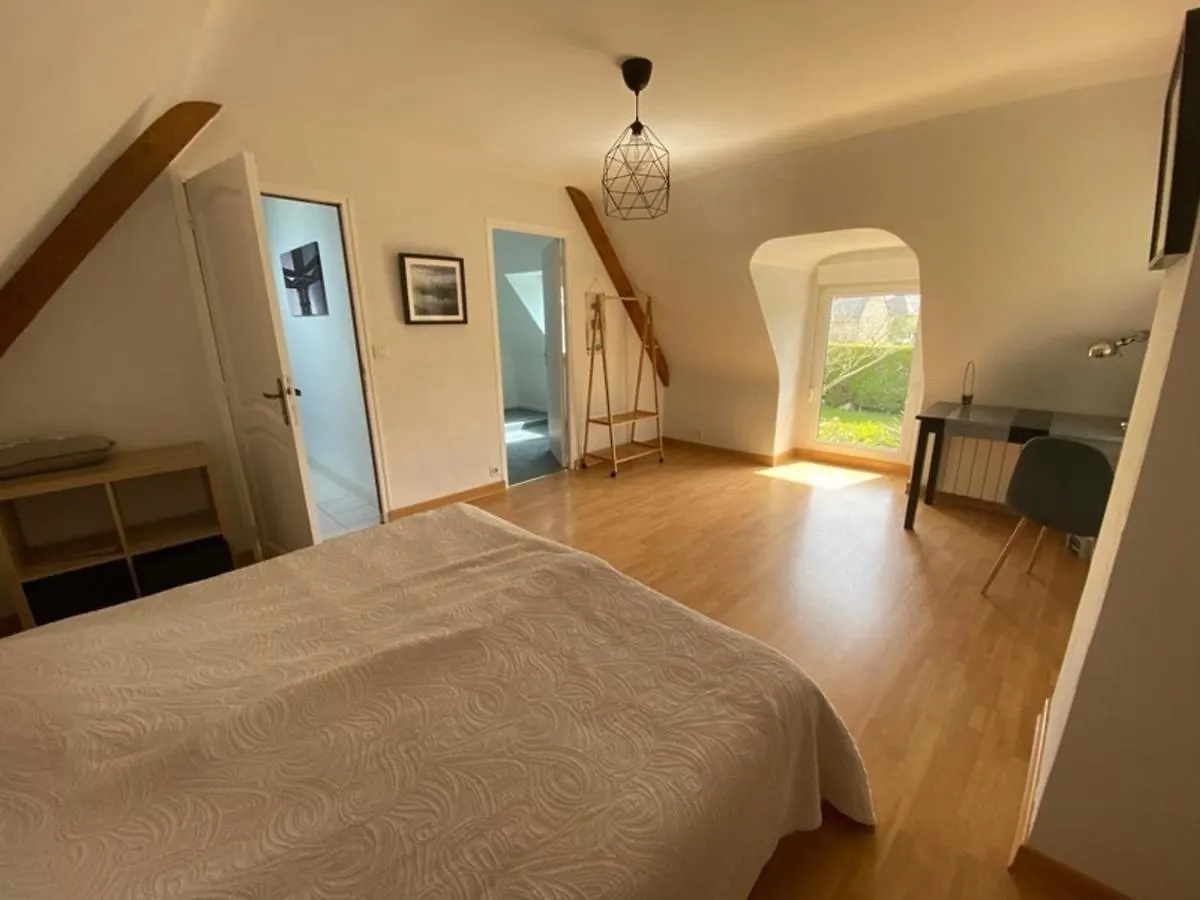 Holiday home Gite Independant De Charme Avec Piscine Chauffee A Kervignac - 6 Couchages, Proche Plages - Fr-1-349-188