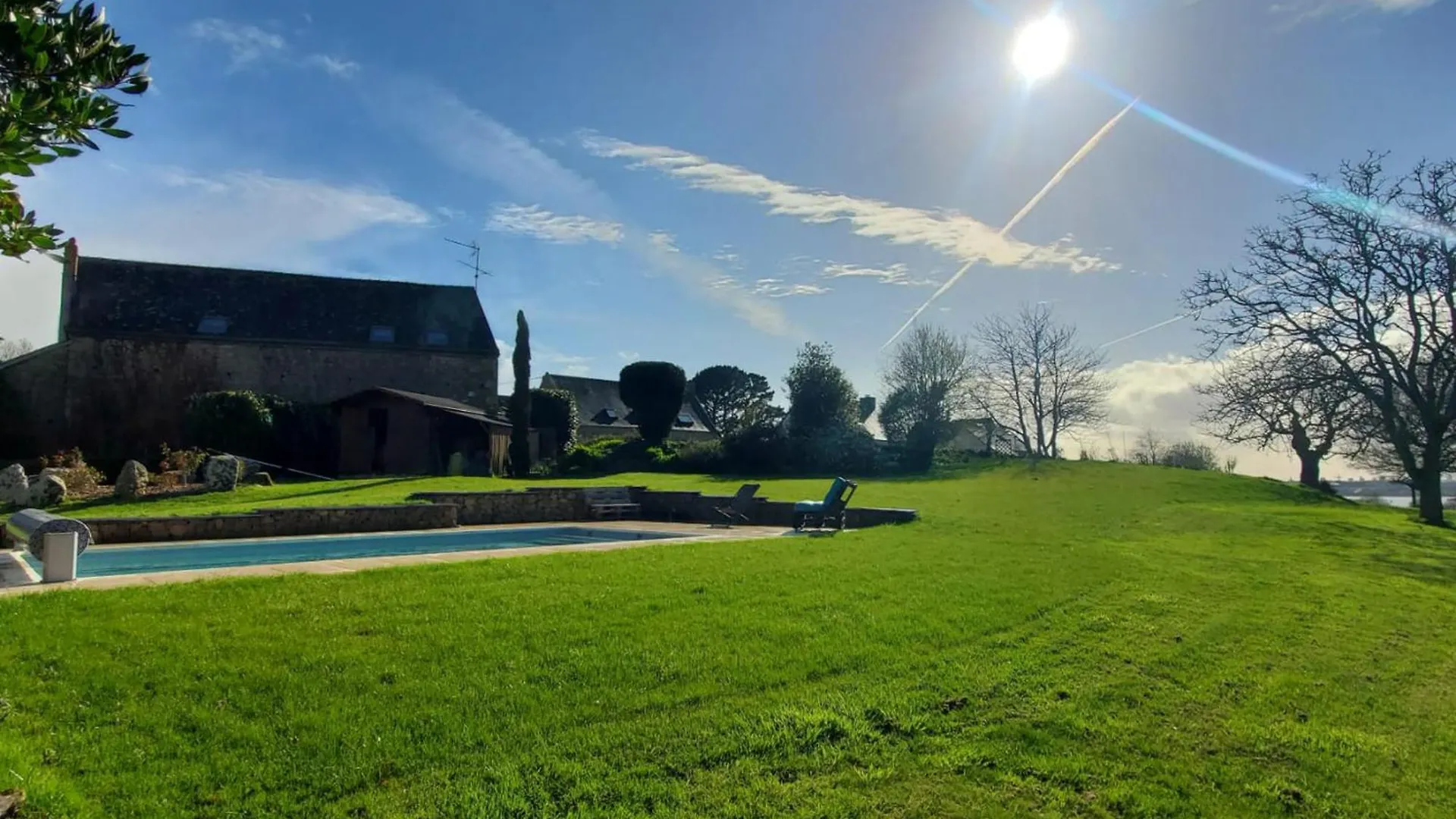 Holiday home Gite Independant De Charme Avec Piscine Chauffee A Kervignac - 6 Couchages, Proche Plages - Fr-1-349-188