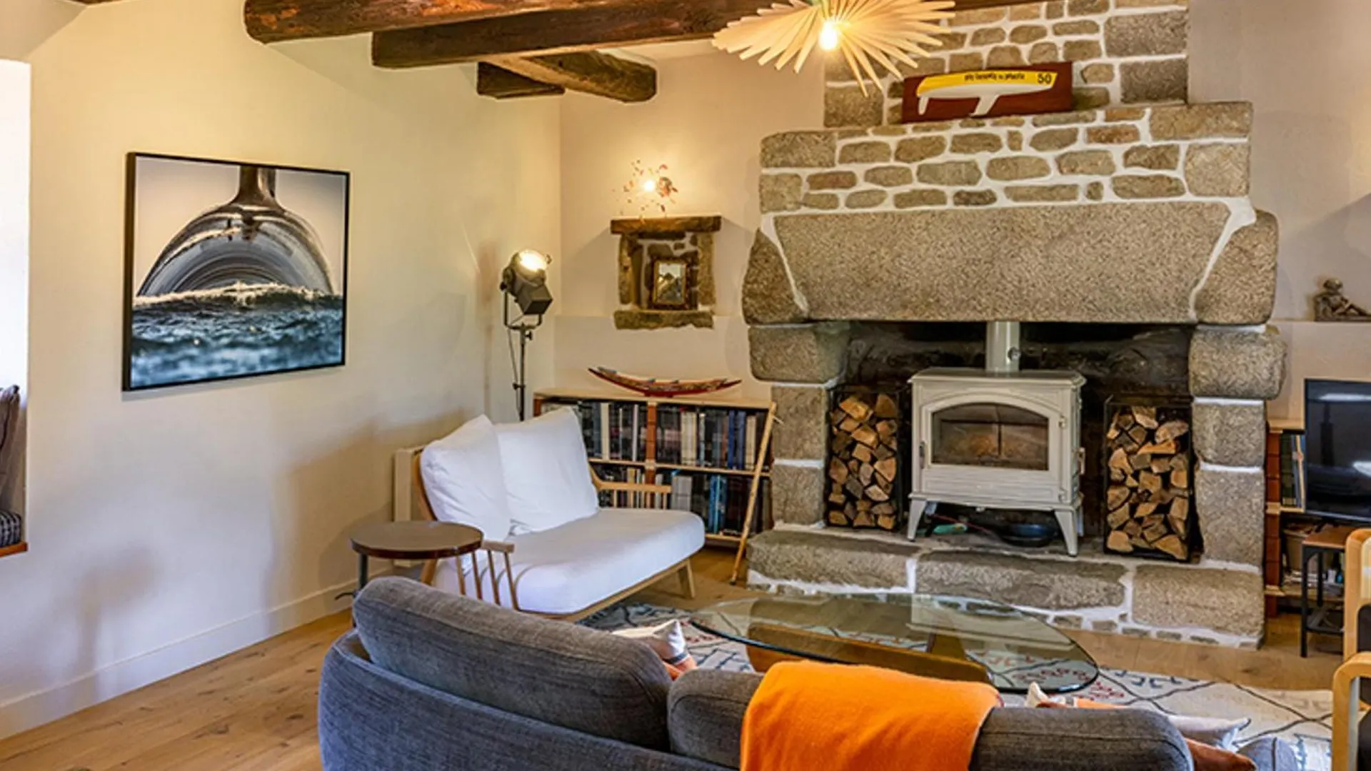 Gite Independant De Charme Avec Piscine Chauffee A Kervignac - 6 Couchages, Proche Plages - Fr-1-349-188 بيت للعطل